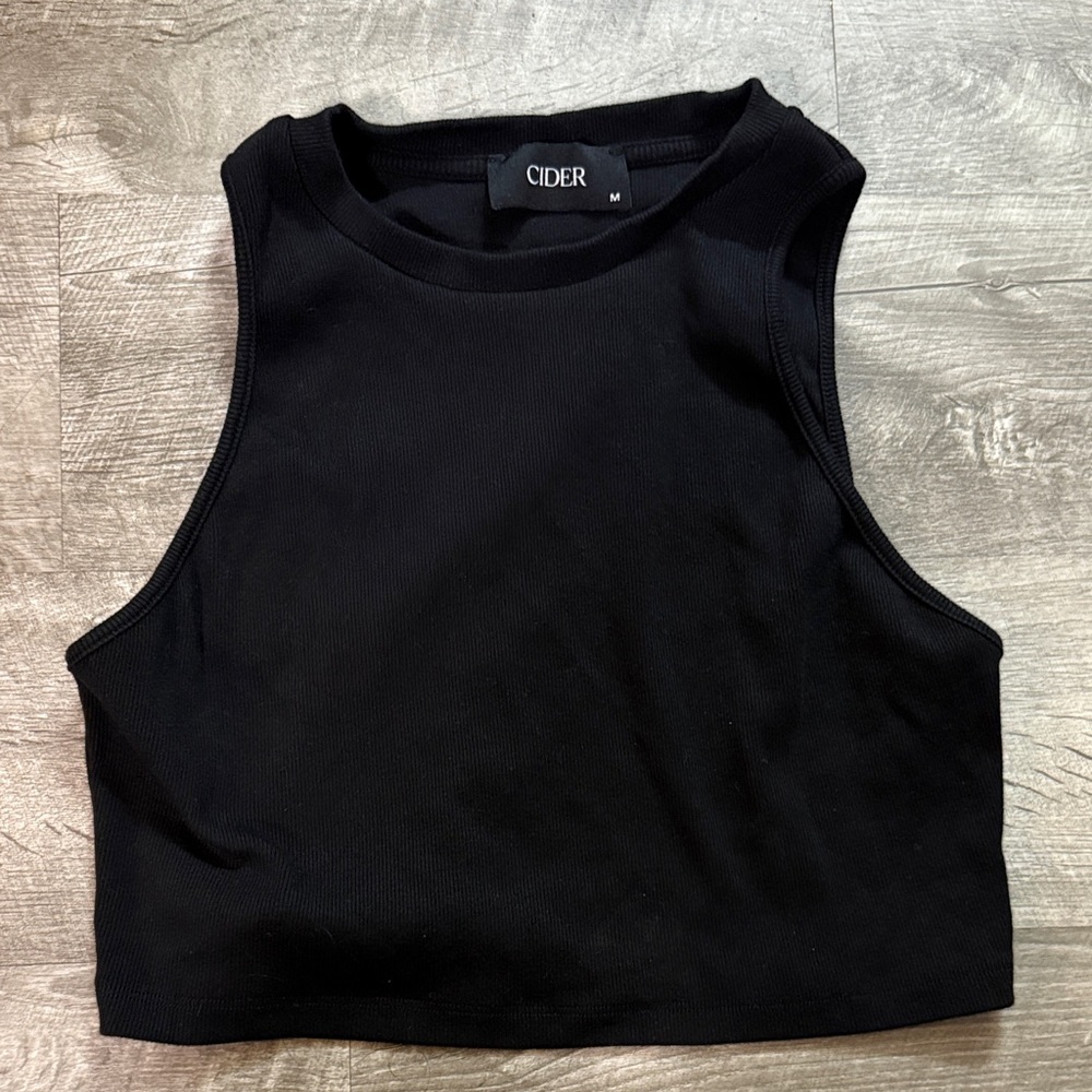 Cider Classic Black Tank Top